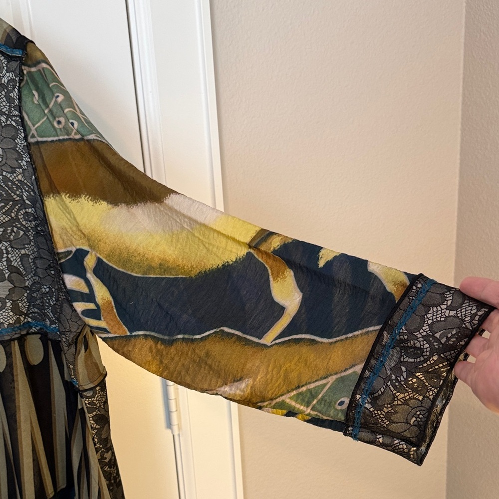 John Mark Boho-Chic Tunic Blouse - image 6